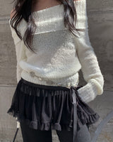 From skirt