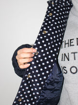 (4oz Quilting) LOVELY DOT PADDED JACKET