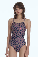 [Sweetie Leopard_brown] One Piece Swimsuit