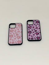 heart leopard (pink) case 