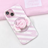 Candy stripe phone case - hard 