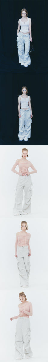 サラカーゴパンツ light grey
