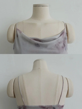 VALENTINE HAZE DRAPED MINI DRESS