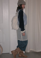 Soft Fur Backpack_Ivory