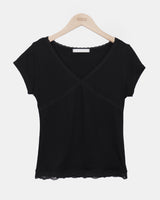 Namyu Lace Short Sleeve T-Shirt
