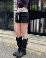 Oko Pocket Banding Roll-up Shorts