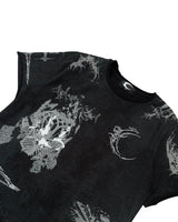 "ØNYX WAXED T SHIRT" 