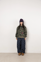 Twister Star Pocket Hoodie Zip-up - Camo    