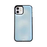 Fog Skyblue Gradient Epoxy Bumper Case