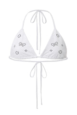 Mix stud bikini top