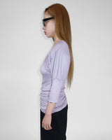 AMELIE SHIRRING PUFF T-SHIRT