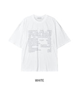 Estory レタリング半袖Tシャツ
