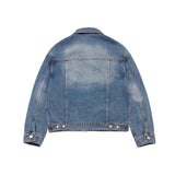 25SS デニムセットアップトラッカージャケット ブルー