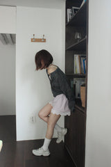 [pepe]pepe striped shorts(pink)