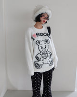 Kitchee bear oversized knitwear