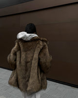 Wild fur jacket