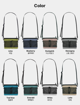Mesh Pocket Sacoche Nylon Latte