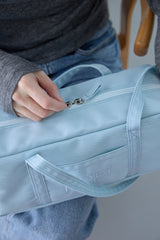 compact duffle bag (sky blue)