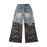 "005 CHAOS DREAM" CAMO LAYER PANTS