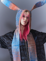 Rabbit Ear Balaclava Muffler(BL+OR)