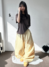 Maki Bibi Soft-Touch Basic Loose T-Shirt 10color