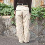 Fire Rose Cargo Pants Beige