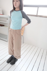 カラー ラグラン Tシャツ(2c)