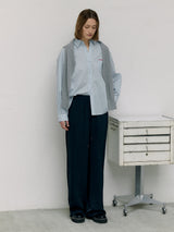 SIDE LINE TRACK PANTS NAVY