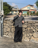 ステインピグメントウォッシングシャツ