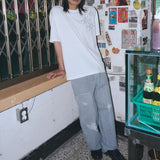 Untitled Starrynight Pigment Wash Short Sleeve Off White
