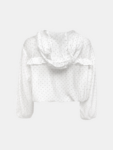 Dotty Air Sheer Hoodie