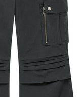 sh bootcut pants (dark grey)