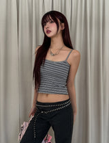 Witz Multi Strip クロップノースリーブ