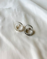 [MADE] OPEN TWIST RING , SILVER