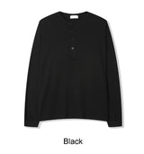 ハーヴェイデキヘンリーネックTシャツ