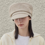 VA Stud Balloon Bellboy Cap / Beige