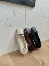 SQUARE RIBBON PLATFORM HEEL (3COLORS!)