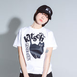 KITSCH CAT SHORT SLEEVE (WHITE)