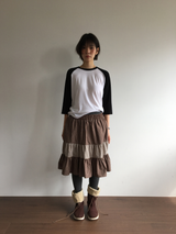 コージー ラグラン スリーブレス Tシャツ (7color)