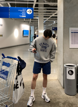 Urban St. Middle Length Overfit Sweatshirt