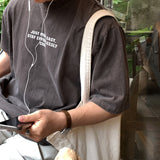 Look Taper Just Move Pigment Oversized Short Sleeve T-shirt