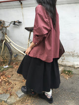 ソフトチェックシャツ