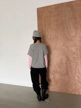 coloration cutout layered T