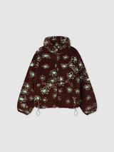 Cartoon Flower Poggle Hooded Zip-up (3c)