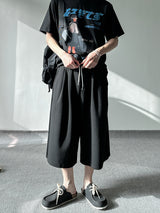 SIO two tuck bermuda sweat pants