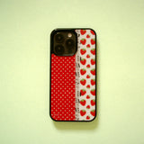 [MADE]Fruit dots case (strawberry)