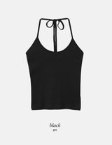 BN Halter Neck Strap Sleeveless (4color)