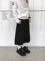  Archis Layered Sagging Bermuda Shorts 2C