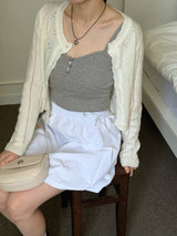 Ohri フロントボタンキャミソール