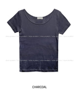 [U-BASIC] エブリデイUネックルーズTシャツ